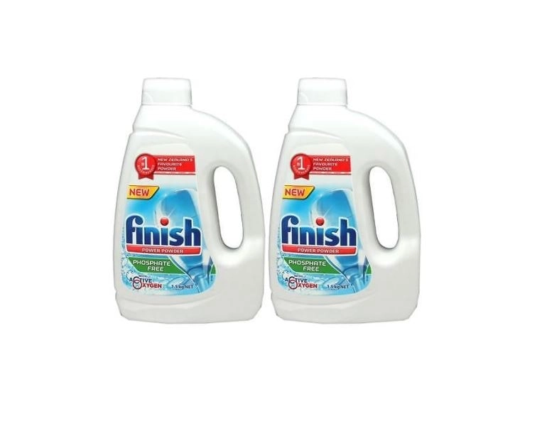 2 Pack Finish Power Powder Phosphate Free 1.5Kg