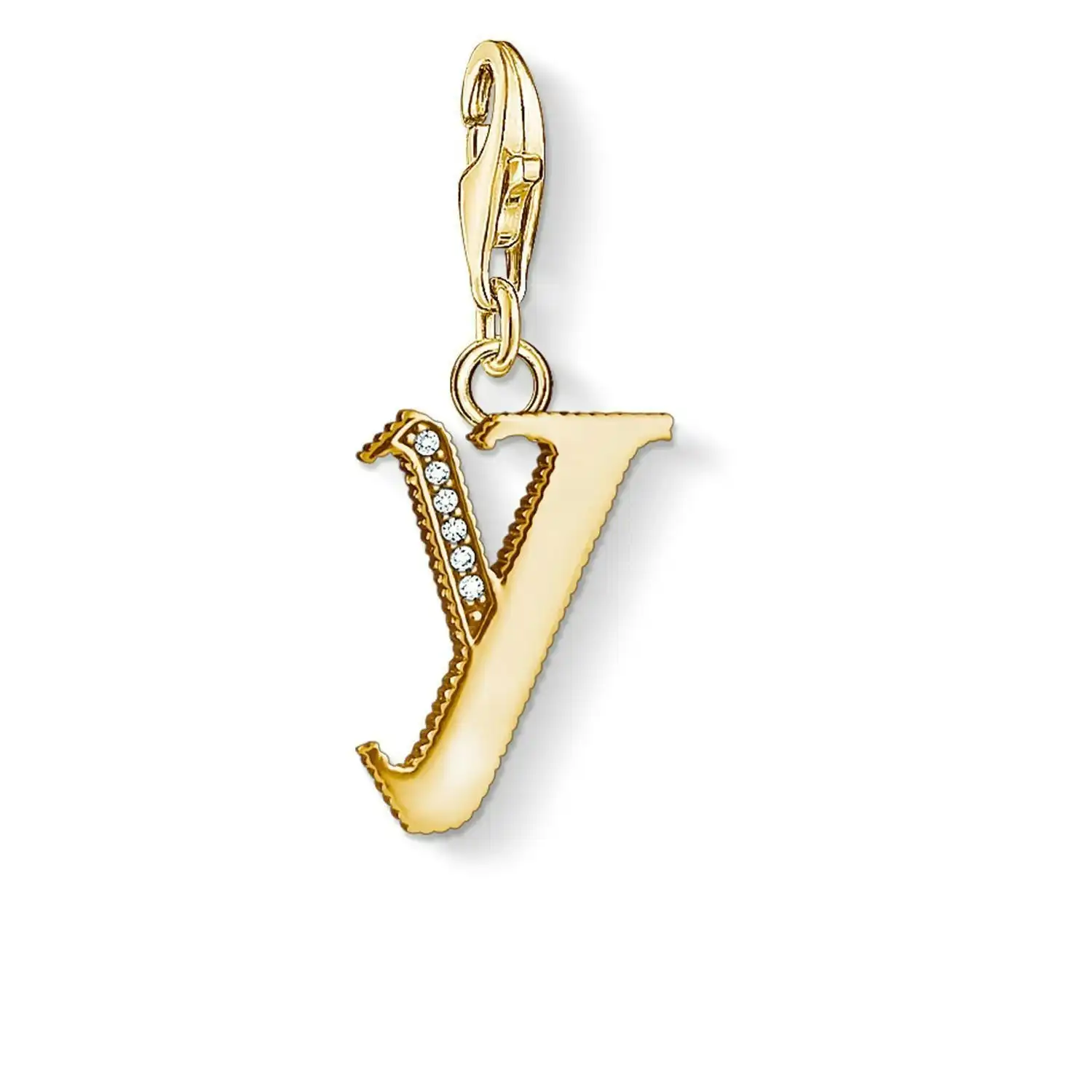 Thomas Sabo Charm Pendant "Letter Y Gold"