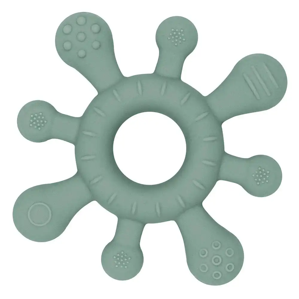 Playground by Living Textiles | Silicone Splash Teether - Sage