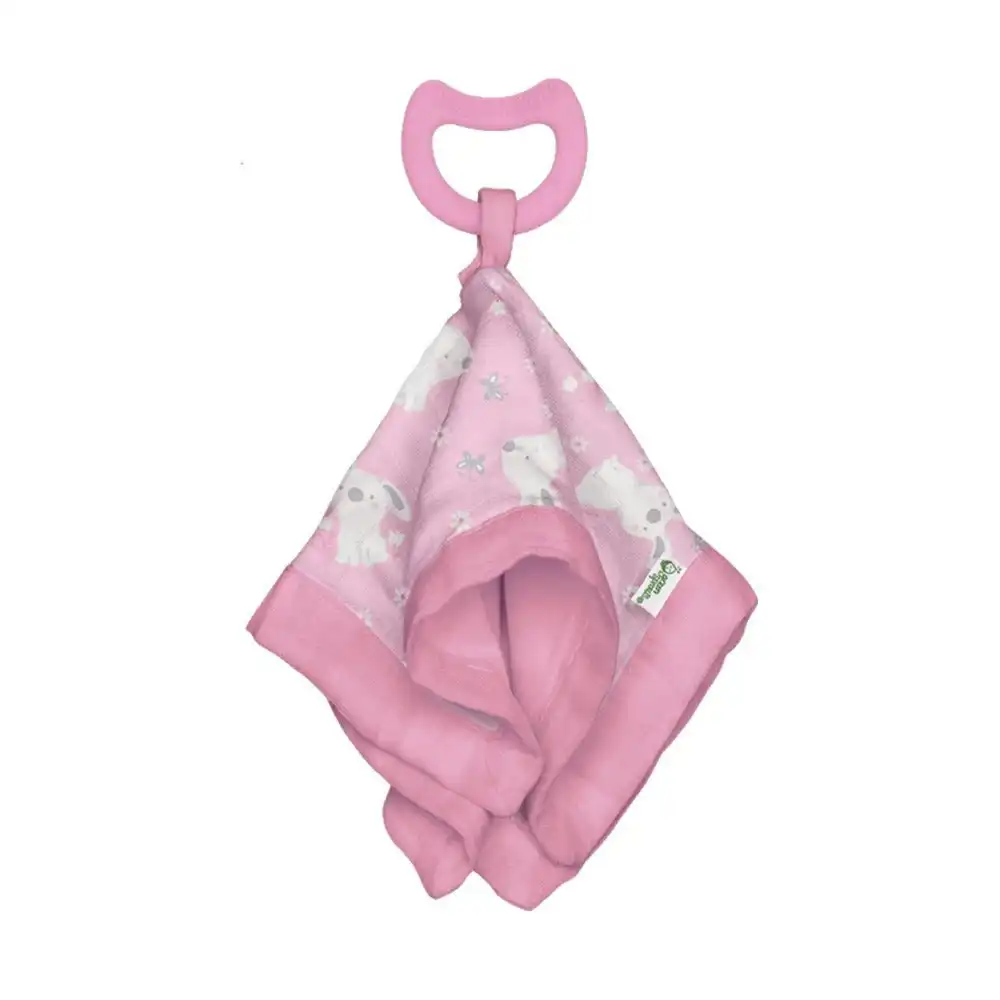 i.Play |  Blankie Teether made from Organic Cotton - 3months+