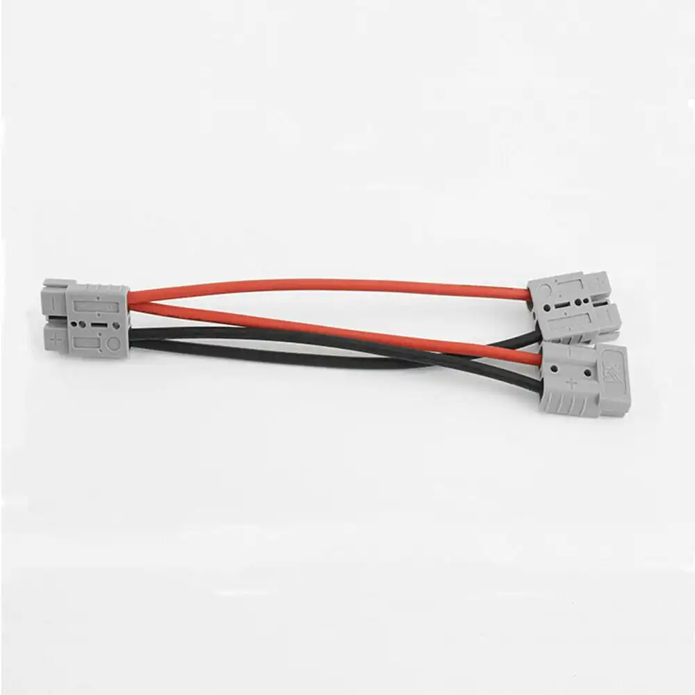 50Amp Anderson Plug Connector 6mm Double Y Adaptor 1 to 2 Automotive Cable