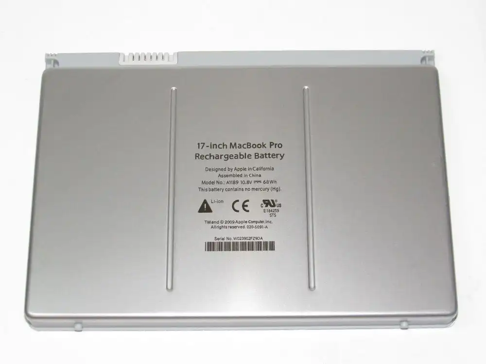 Replacement Battery for Macbook pro 17 inch A1189 A1151 A1212 A1229 A1261 MA458 A1189