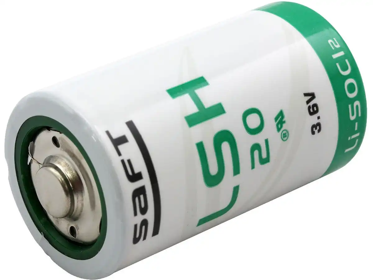 Saft LS33600 D 13000mAh 3.6V 4A Lithium-Thionyl Chloride (LiSOCI2) Button Top Battery