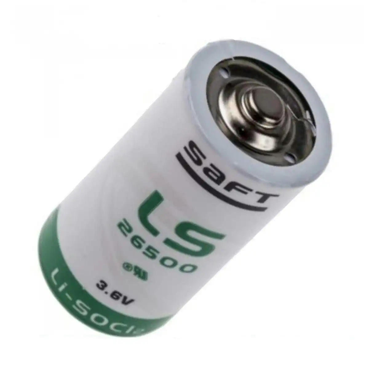 3.6V 1/2 AA Lithium Battery 1.2Ah, Saft LS14250, R6 Li-SOCl2