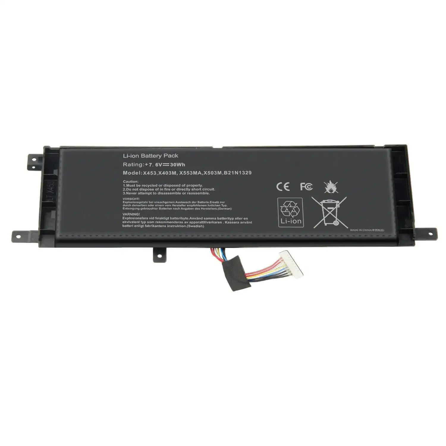 Battery for ASUS X453 X553MA D553MA F553M F553MA F553SA B21N1329 BAT-ASX453 AU