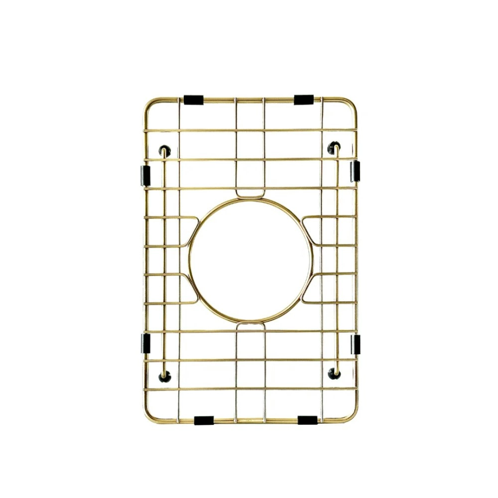 Meir Lavello Protection Grid for MKSP-S322222 Brushed Bronze Gold GRID-09-BB