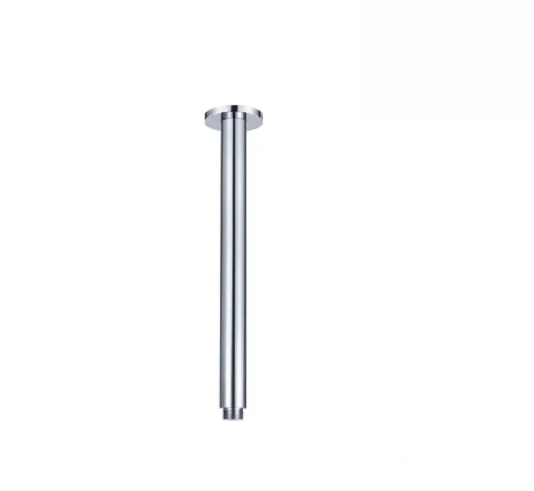 Fienza Round Ceiling Dropper Arm 100mm Chrome 422101