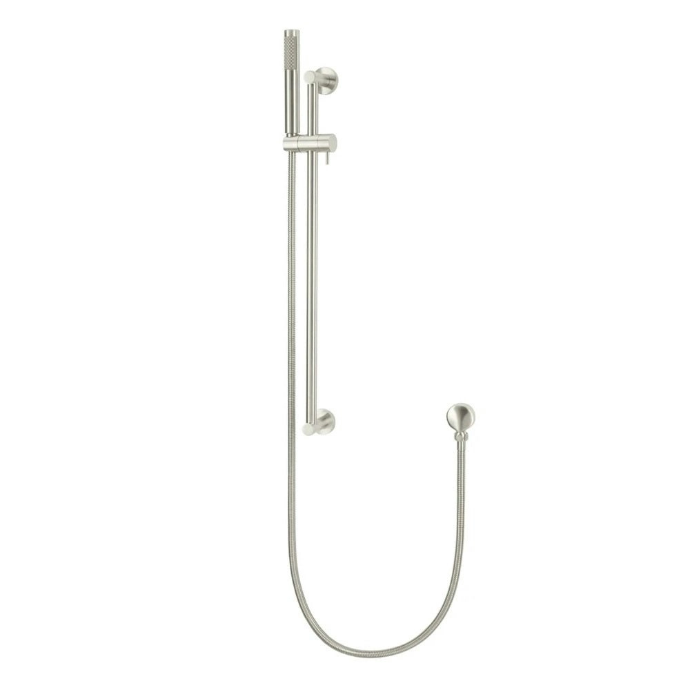 Meir Hand Shower on Rail Column Round - PVD Brushed Nickel MZ0402-R-PVDBN