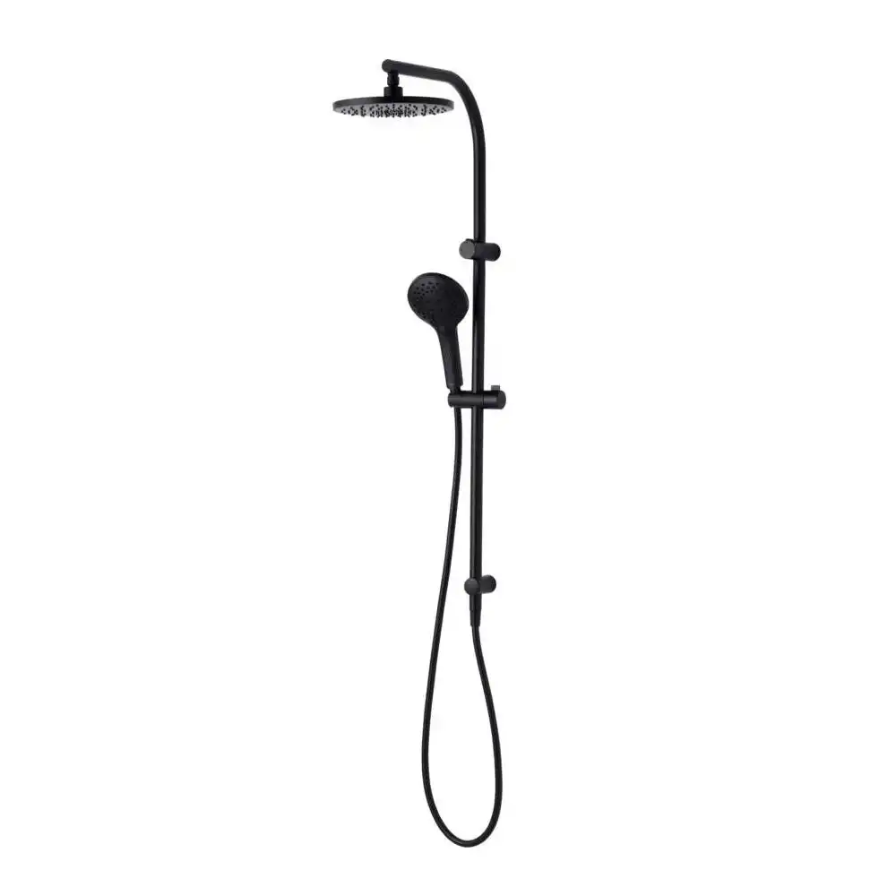 Oliveri Rome Dual Shower Set Matte Black RO36341MB