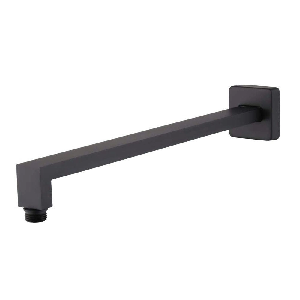 Oliveri Monaco Angled Wall Arm Square Matte Black MO16330MB