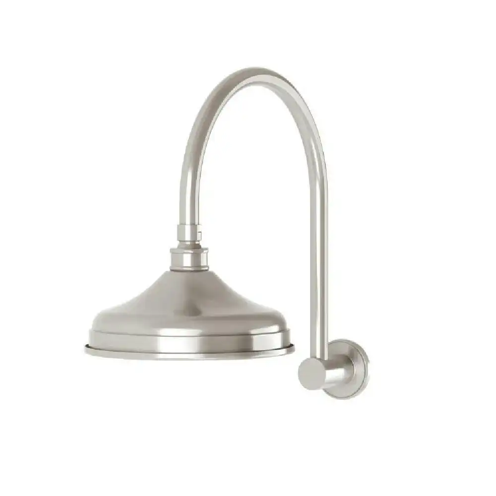 Phoenix Nostalgia Vintage Shower Arm & Rose Brushed Nickel NS125-40