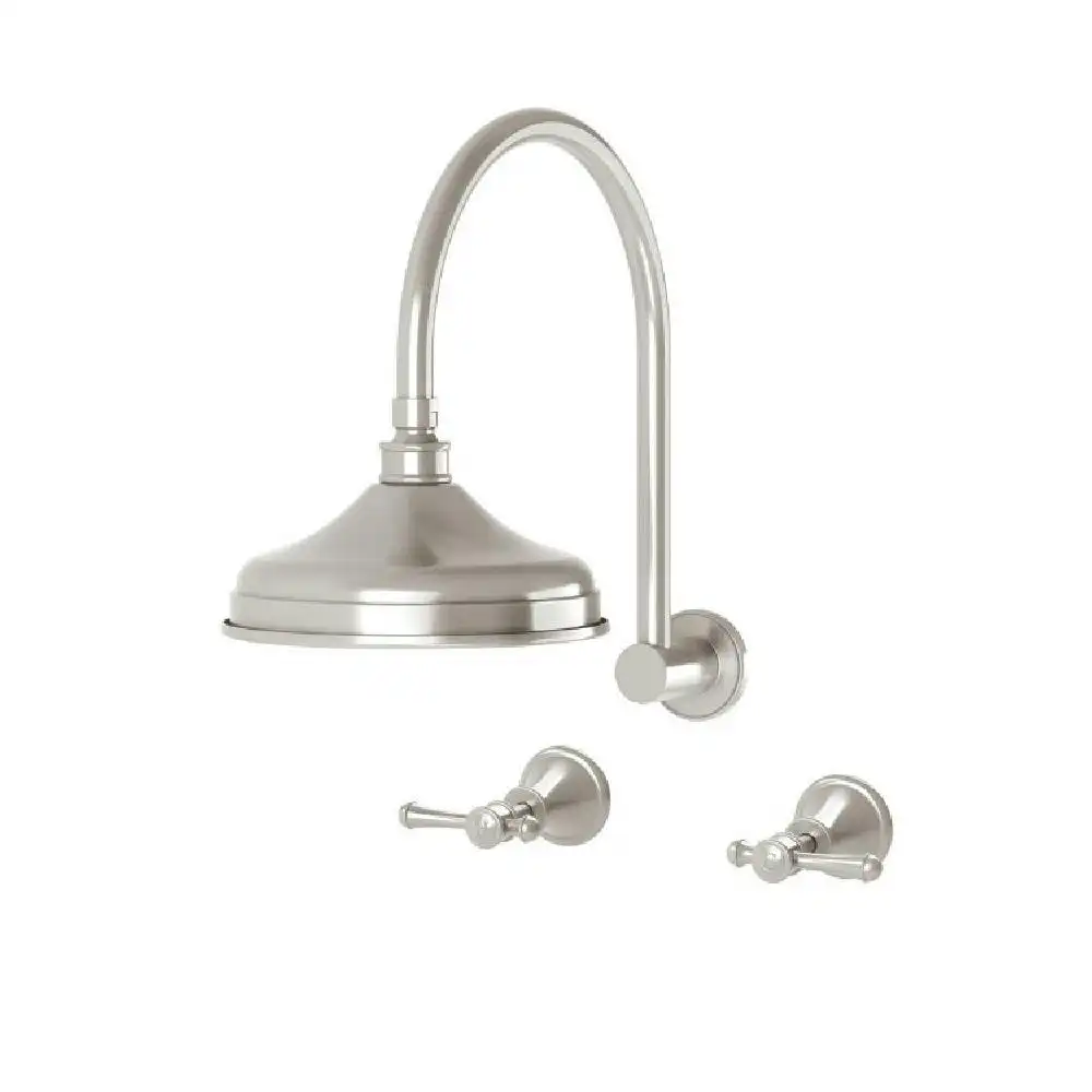 Phoenix Nostalgia Lever Shower Set Brushed Nickel NS121L-40