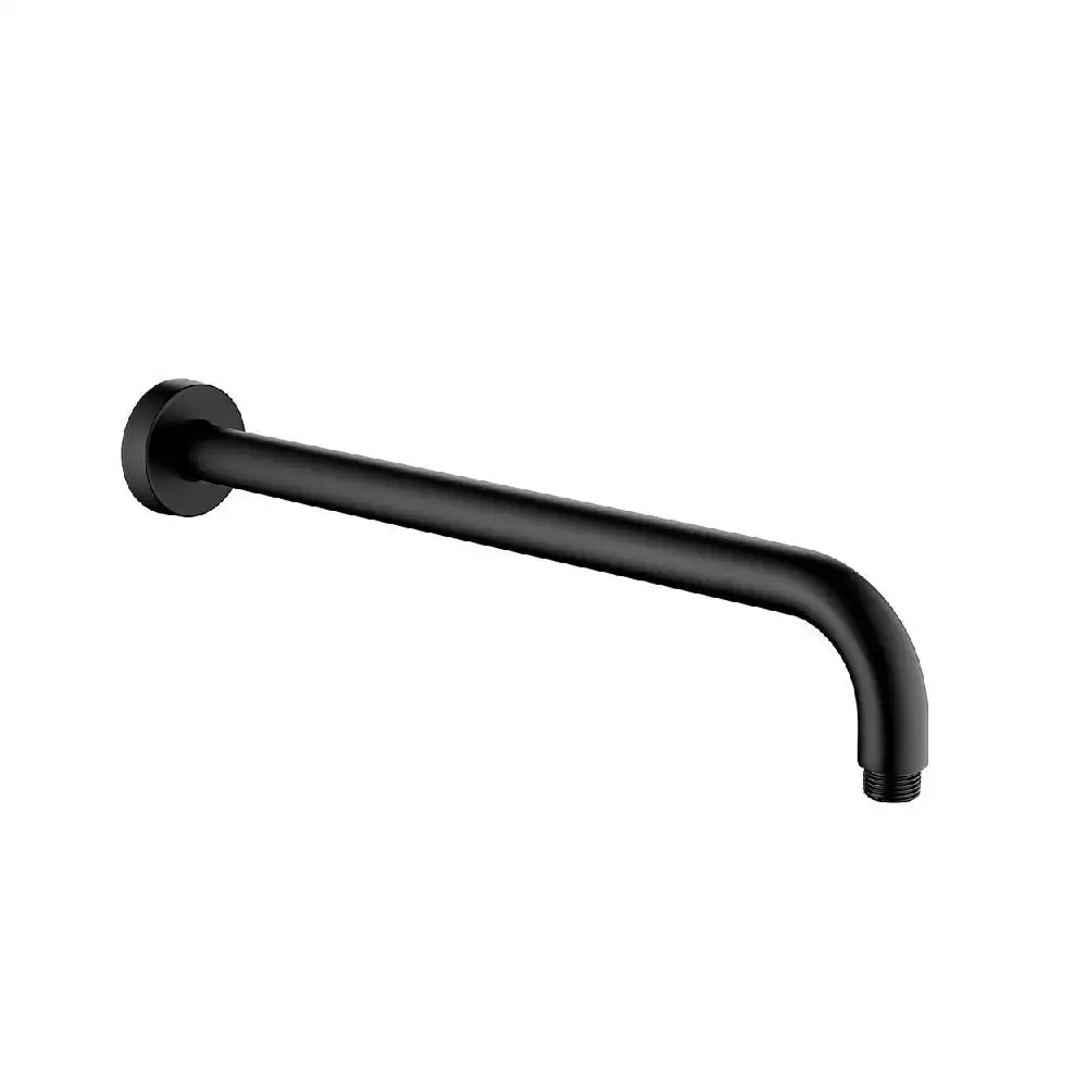 Fienza Round Wall Arm Matte Black 422118B