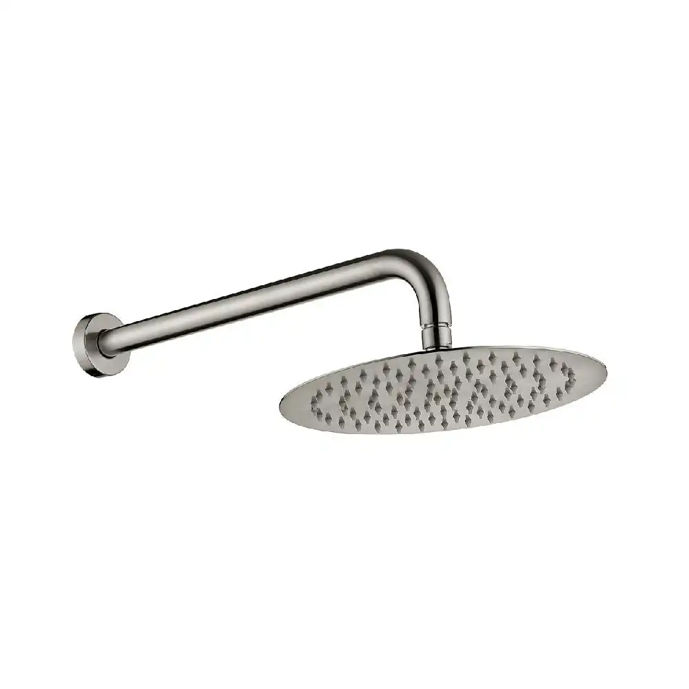 Fienza Kaya Shower Arm Set Brushed Nickel 411125BN-B