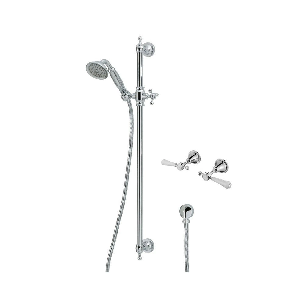 Fienza Lillian Lever Rail Shower Set Chrome 339103