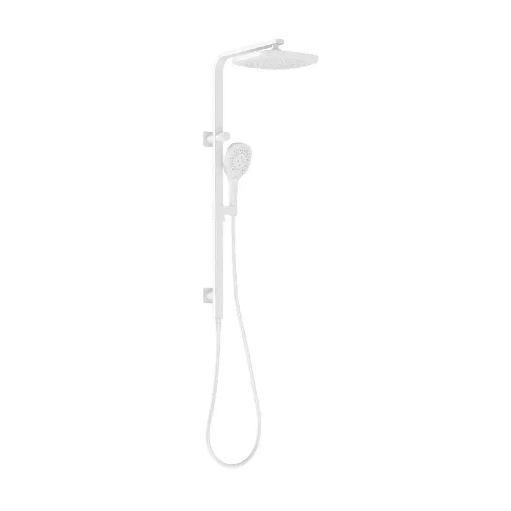 Phoenix Nuage Twin Shower Matte White 129-6530-80