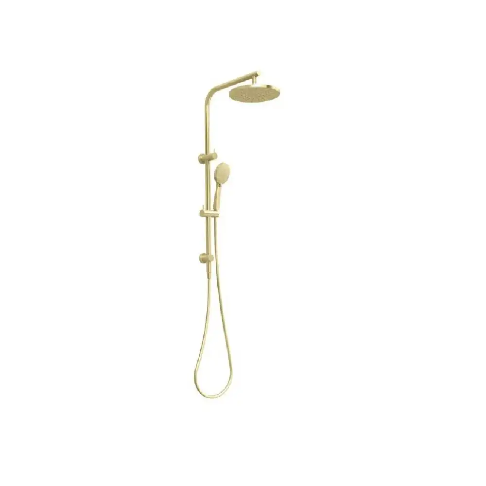 Phoenix Vivid Slimline Twin Shower Brushed Gold VS6500-12