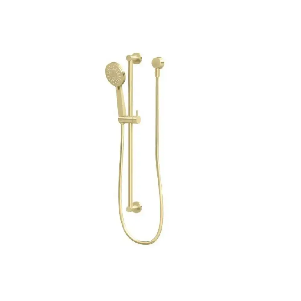 Phoenix Vivid Slimline Rail Shower Brushed Gold VS685-12