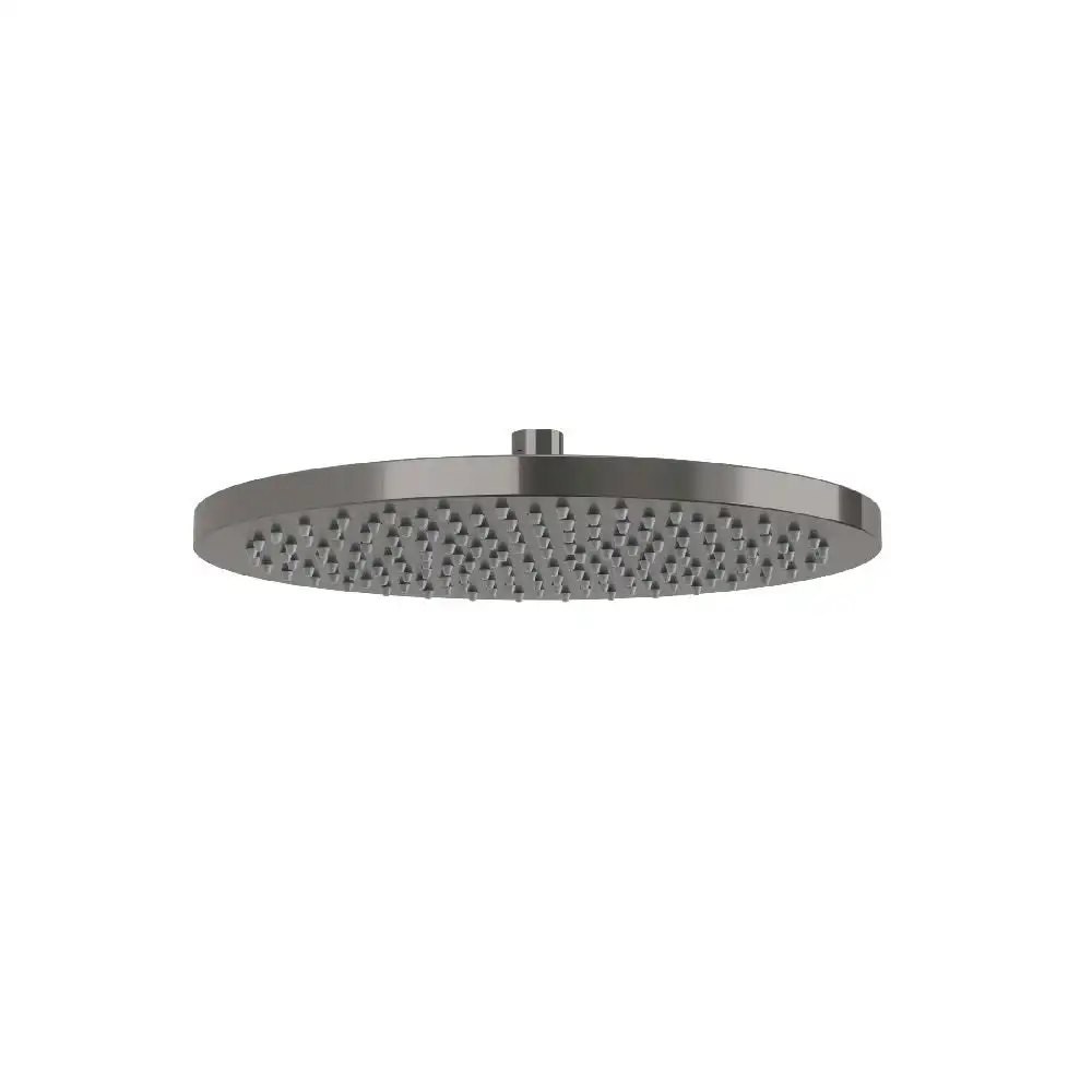 Phoenix Vivid Shower Rose 300mm Round Brushed Carbon V5005-31