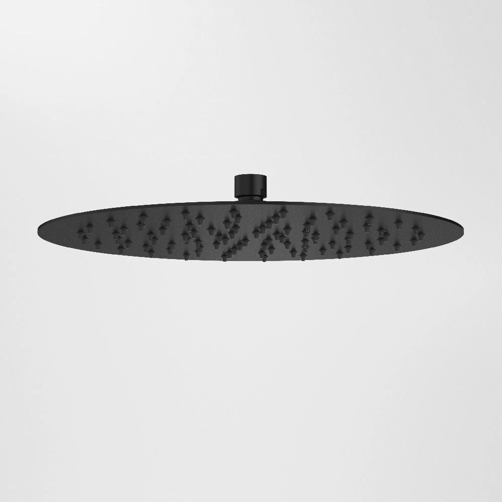 Caroma Urbane II Round Rain Shower Head 300mm Matte Black 99634B3A