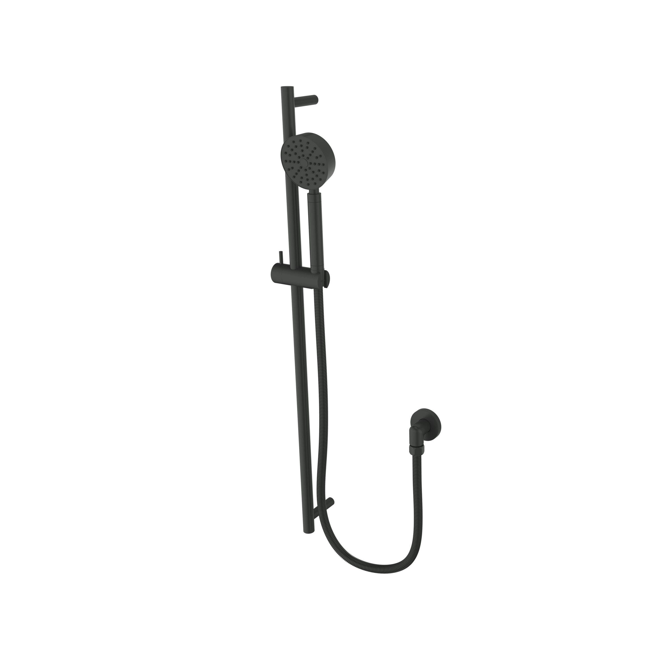 Greens Gisele Rail 760mm Shower Matte Black 1840007