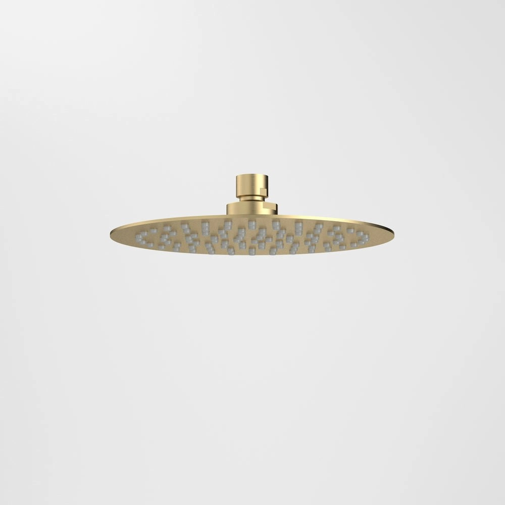 Caroma Urbane II Round Rain 200mm Brushed Brass 99663BB4E