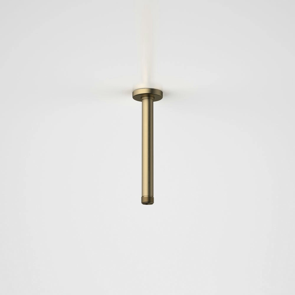 Caroma Urbane II Ceiling Arm 200mm Brushed Brass 99658BB