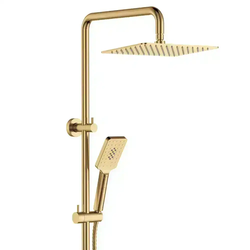 Fienza Tono Twin Shower Urban Brass 455116UB