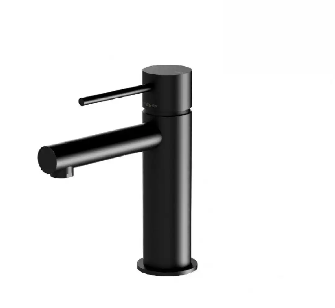 Phoenix Vivid Slimline Basin Mixer Matte Black VS770 MB