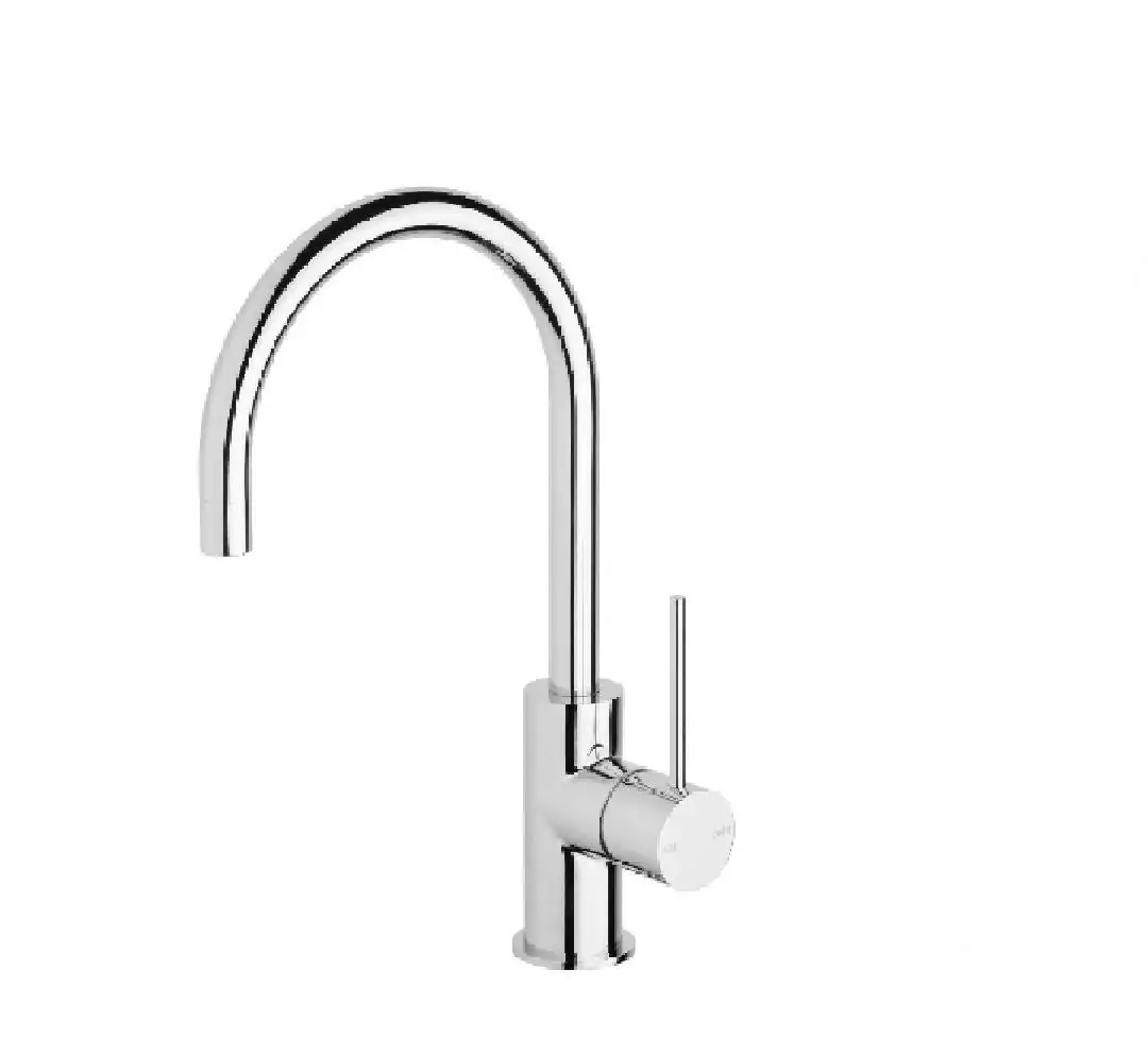 Phoenix Vivid Slimline Sink Mixer 160mm Gooseneck Chrome VS735 CHR