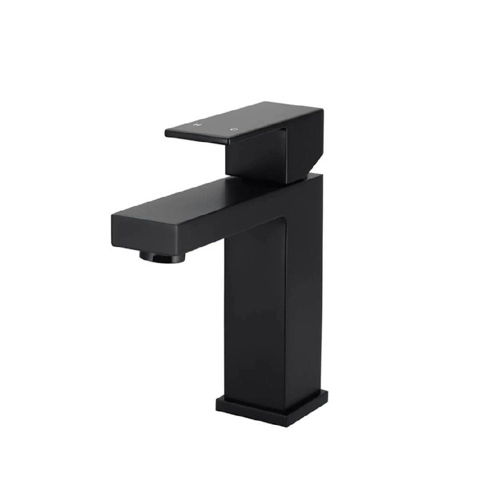 Meir Basin Mixer Square Matte Black MB01