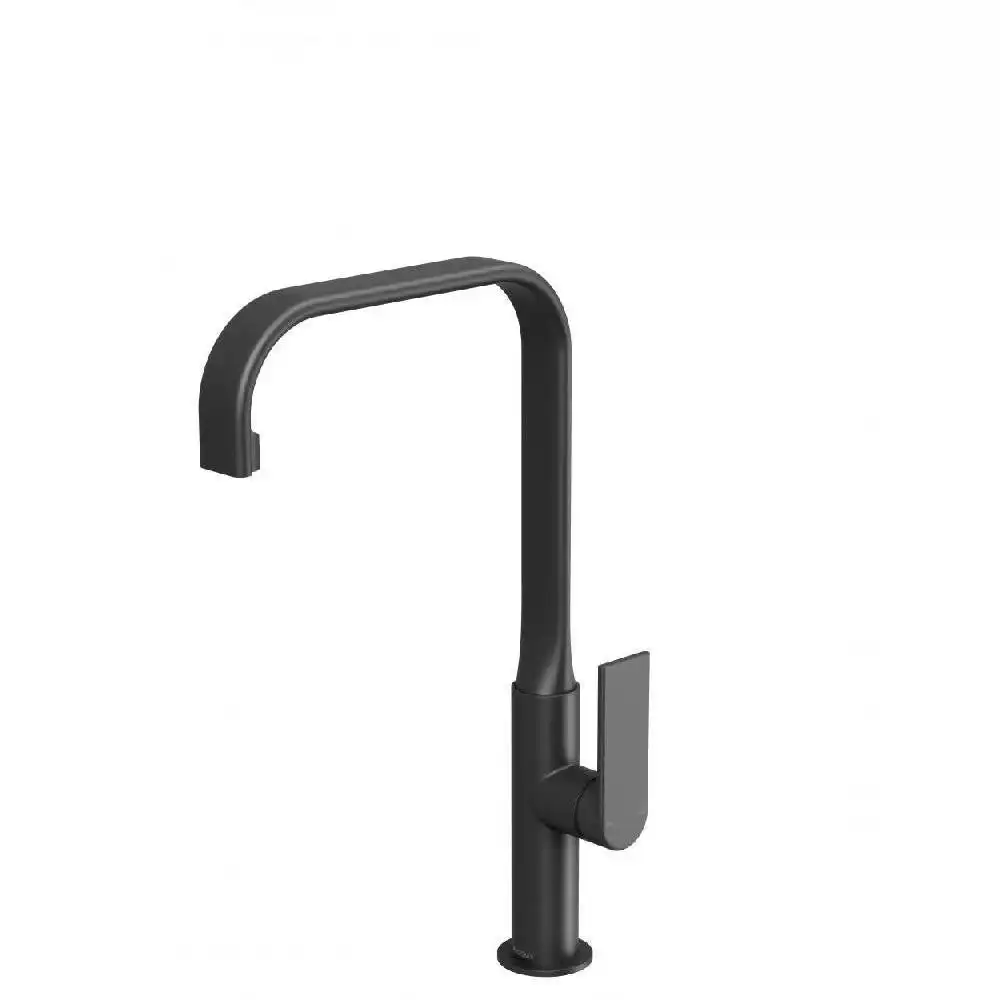 Phoenix Teel Sink Mixer 200mm Squareline Matte Black 118-7300-10