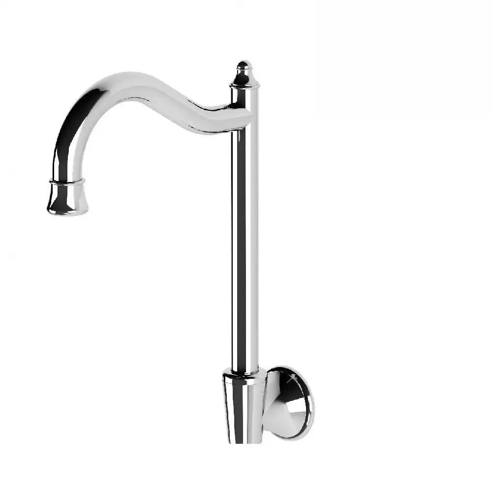 Phoenix Nostalgia Wall Sink Outlet Shepherds Crook Chrome NS073 CHR