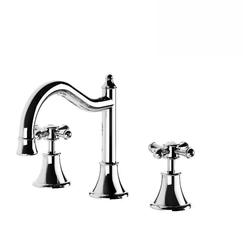 Phoenix Nostalgia Basin Set Shepherds Crook Chrome NS104 CHR