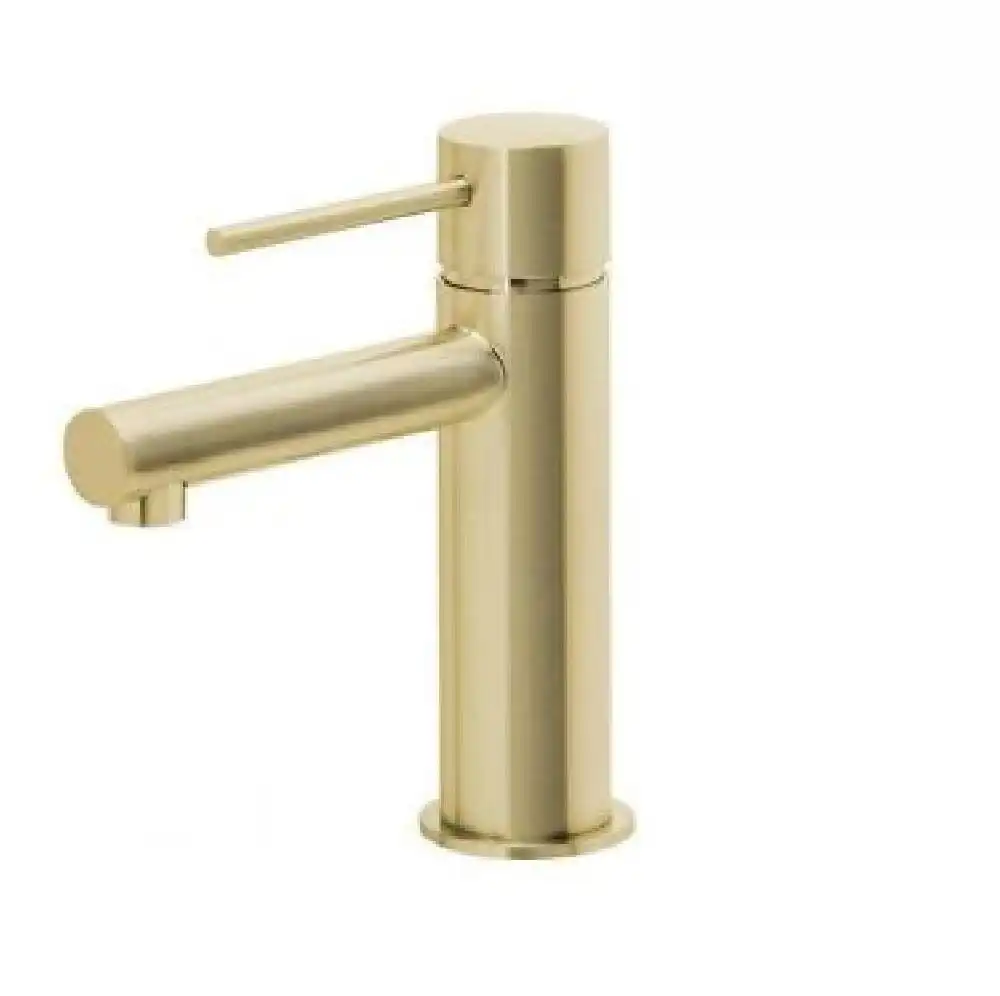 Phoenix Vivid Slimline Basin Mixer Brushed Gold VS770-12