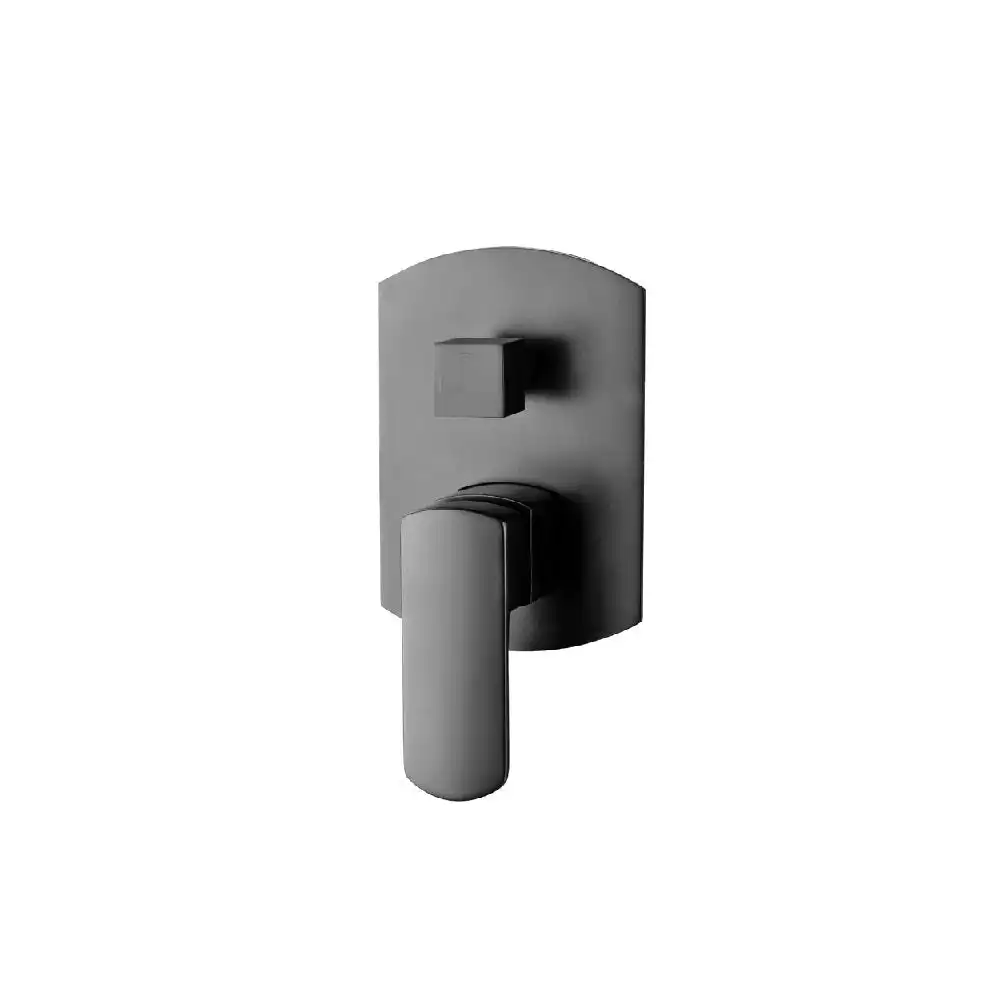 Fienza Koko Wall Mixer with Diverter Matte Black 218102B