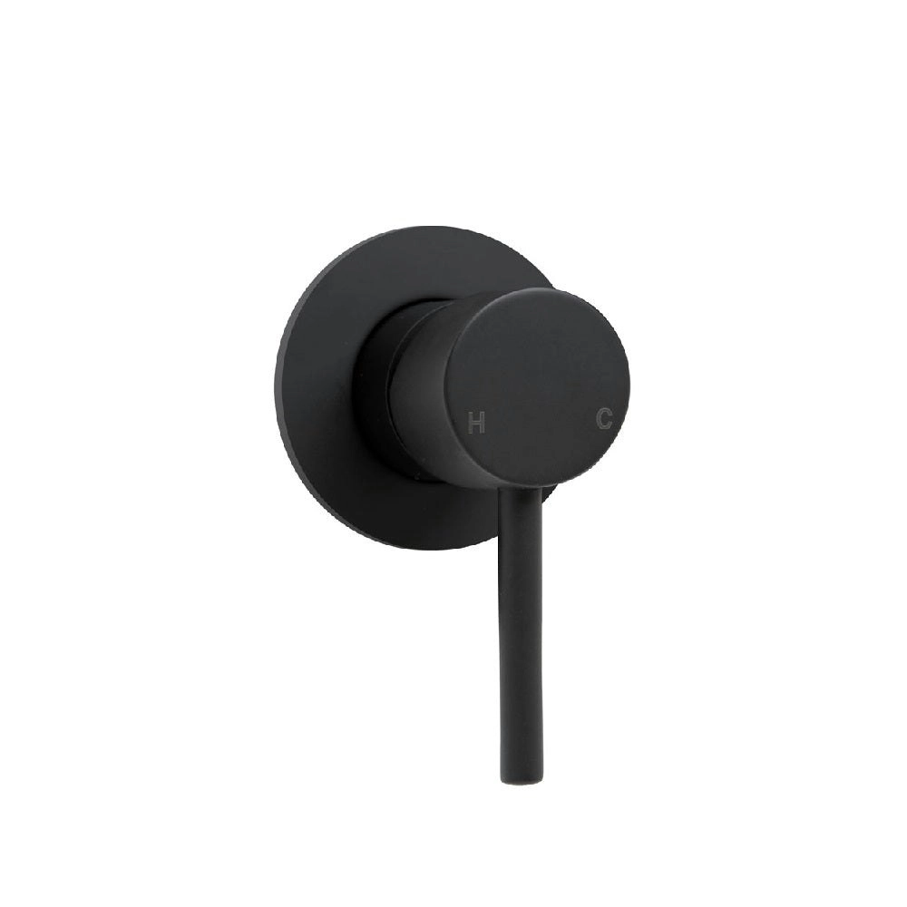 Fienza Hustle Wall Mixer Matte Black 225101A