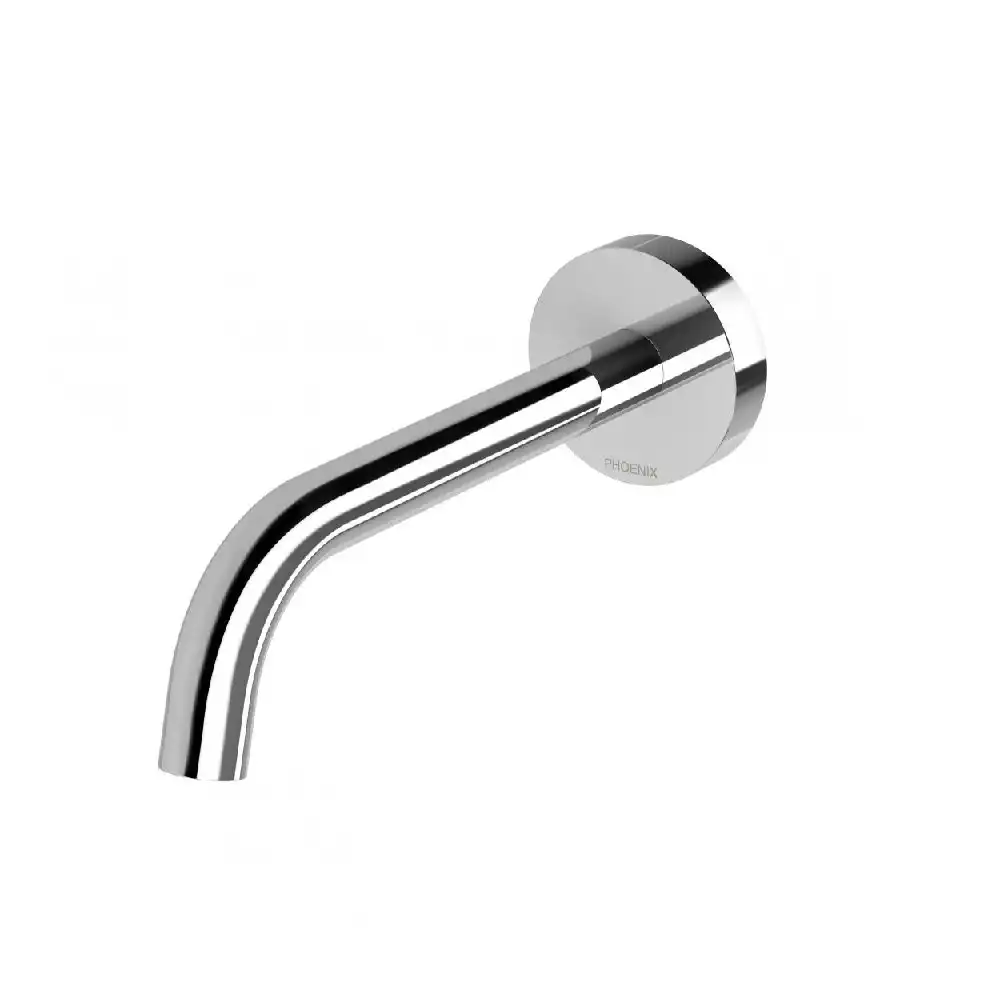 Phoenix Vivid Slimline Plus Wall Basin/ Bath Outlet 180mm Chrome 119-0810-00