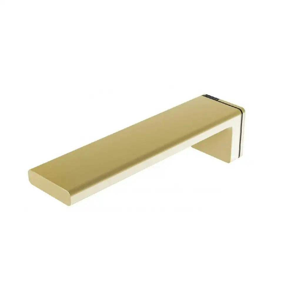 Phoenix Alia Wall Basin/Bath Outlet Brushed Gold 110-7610-12