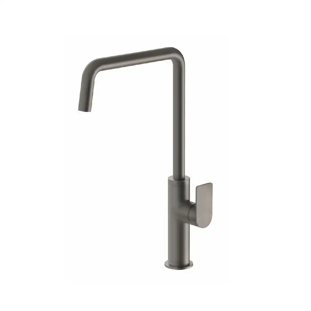 Phoenix Mekko Sink Mixer 190mm Squareline Gun Metal 115-7300-30