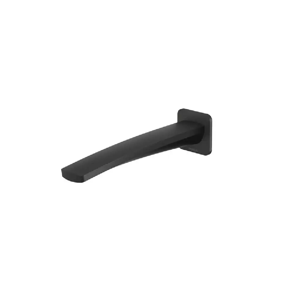 Phoenix Mekko Wall Basin Outlet 200mm Matte Black 115-7610-10