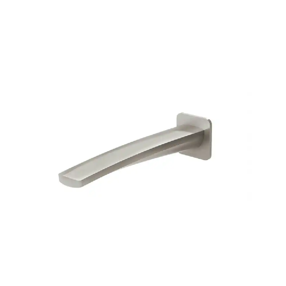 Phoenix Mekko Wall Bath Outlet 200mm Brushed Nickel 115-7620-40