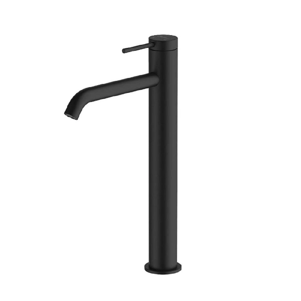 Oliveri Venice Basin Tower Curved Matte Black VE104506MB