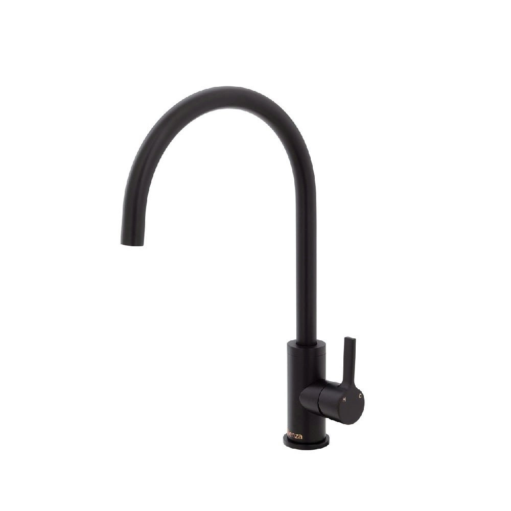 Fienza Sansa Sink Mixer Matte Black 229105B