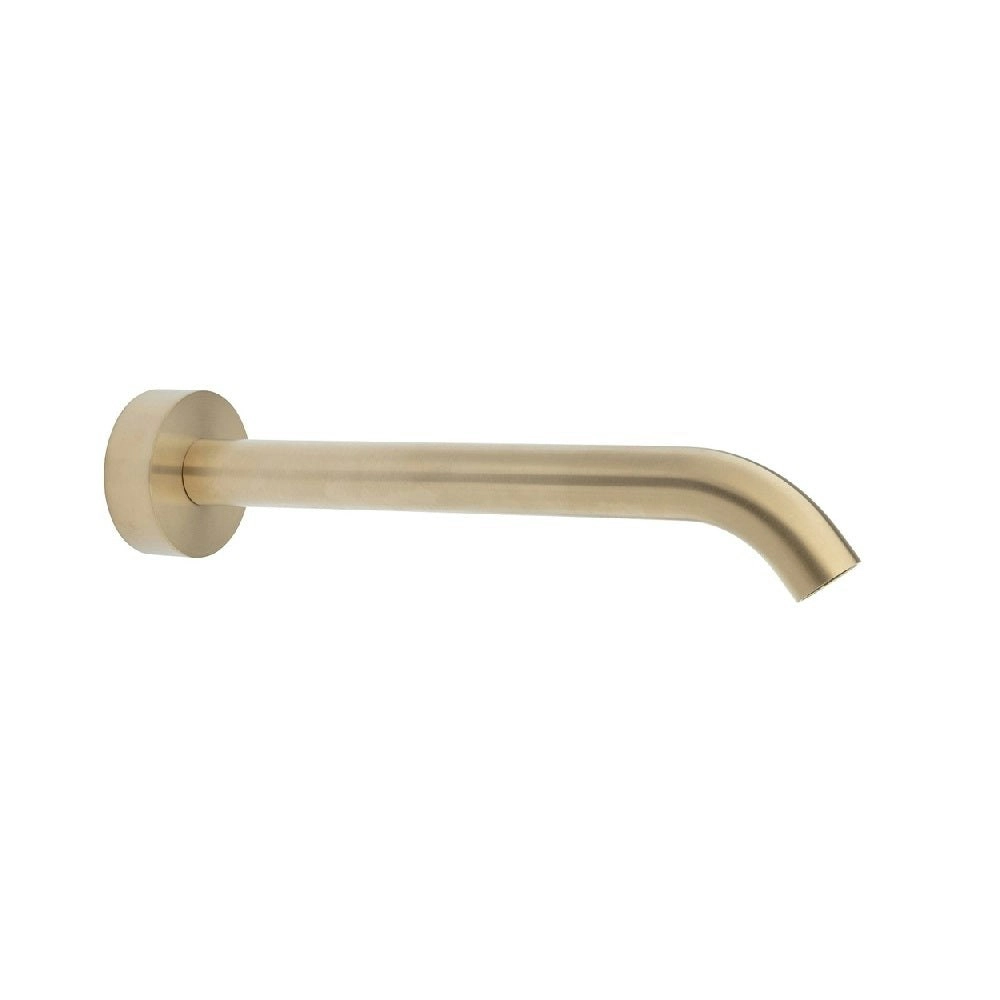 Fienza Kaya Fixed Bath/ Basin Outlet 220mm Urban Brass 228116UB