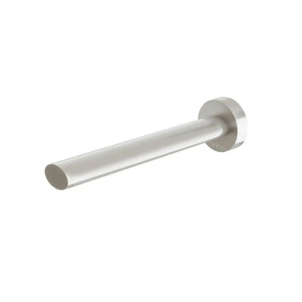 Phoenix Vivid Slimline Oval Wall Basin Outlet 180mm Brushed Nickel VV774-40