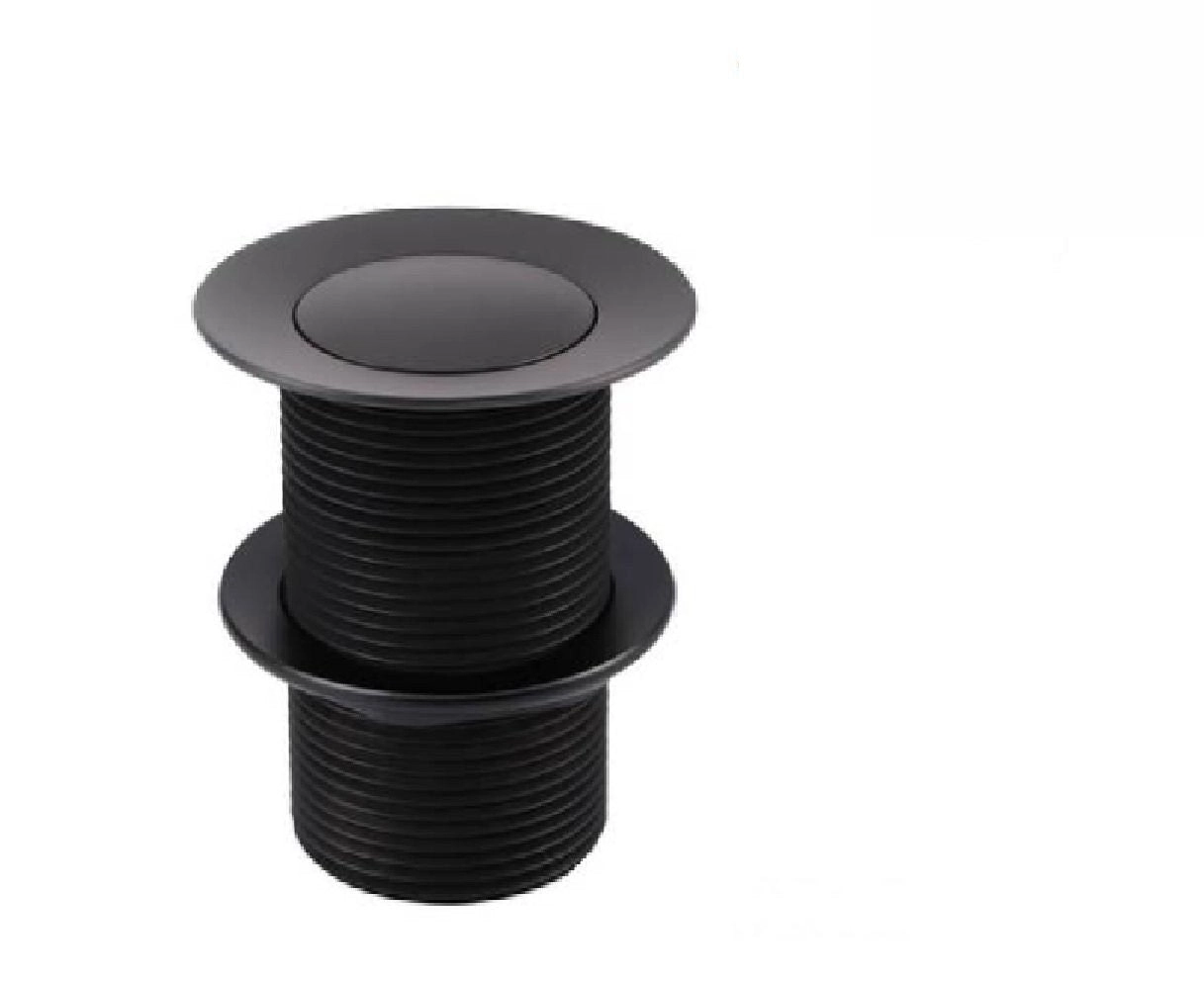 Meir Pop up Waste Basin 32mm No Overflow Matte Black MP04-B