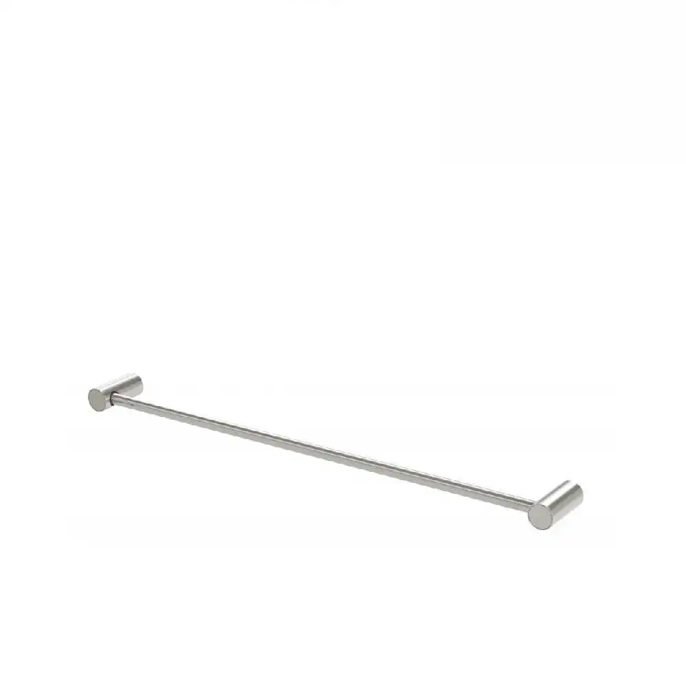 Phoenix Vivid Slimline Single Towel Rail 600mm Brushed Nickel 111-8010-40