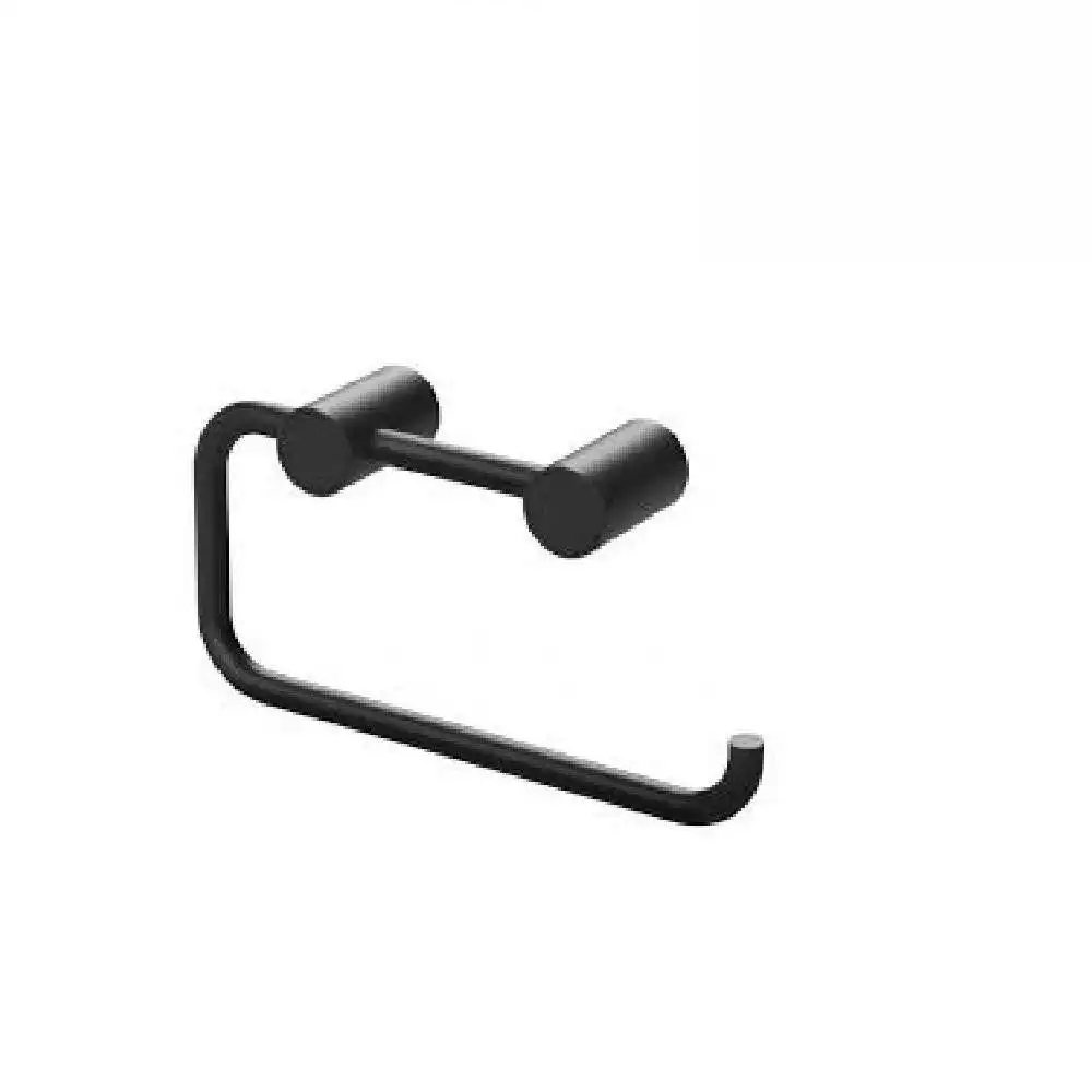 Phoenix Vivid Slimline Toilet Roll Holder Matte Black 111-8200-10