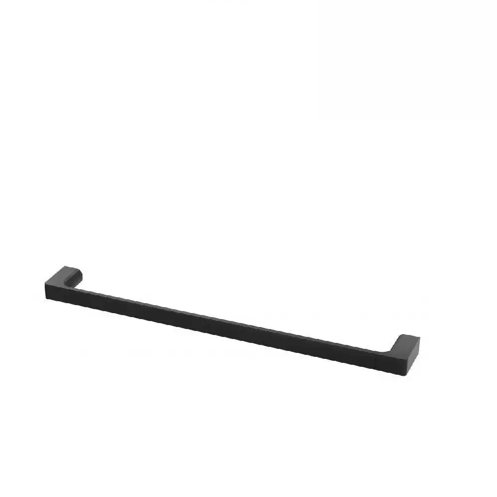 Phoenix Gloss Single Towel Rail 600mm Matte Black GS804 MB